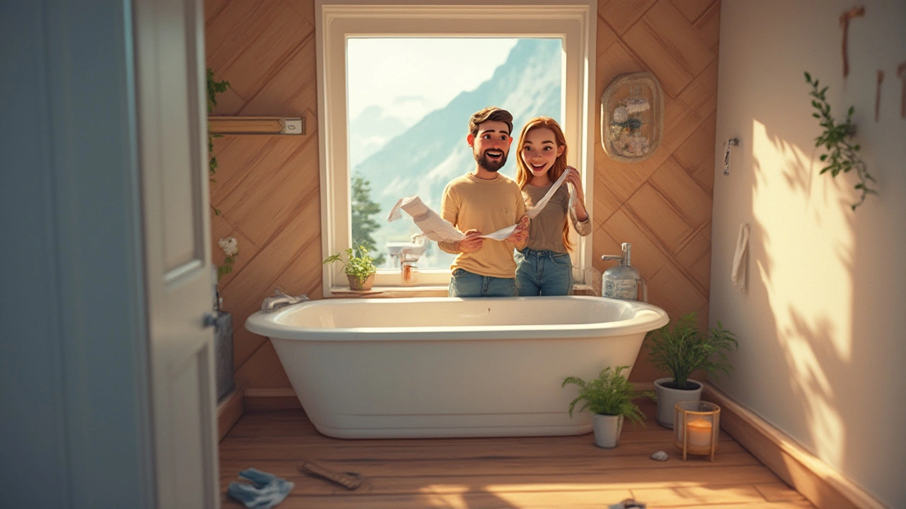 Clever baden: Tipps und Tricks für Mini-Bäder