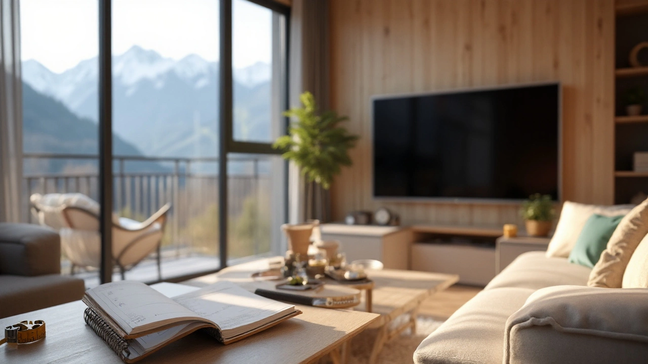 Optimale TV-Höhe im Wohnzimmer: So hängen Sie den Fernseher richtig