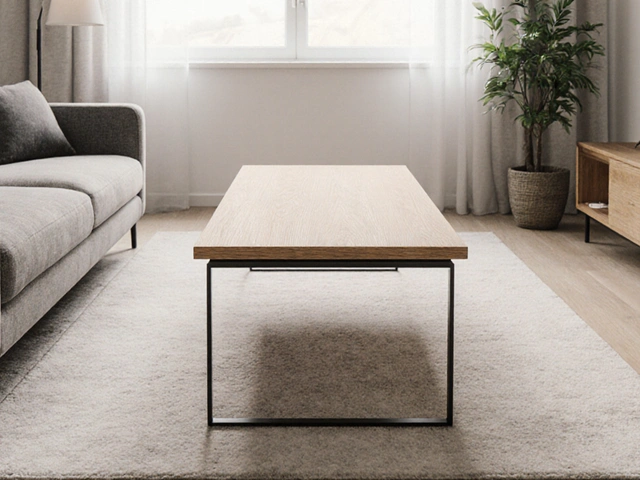 Wie lang sollte ein Couchtisch sein? - optimale Maße und Tipps