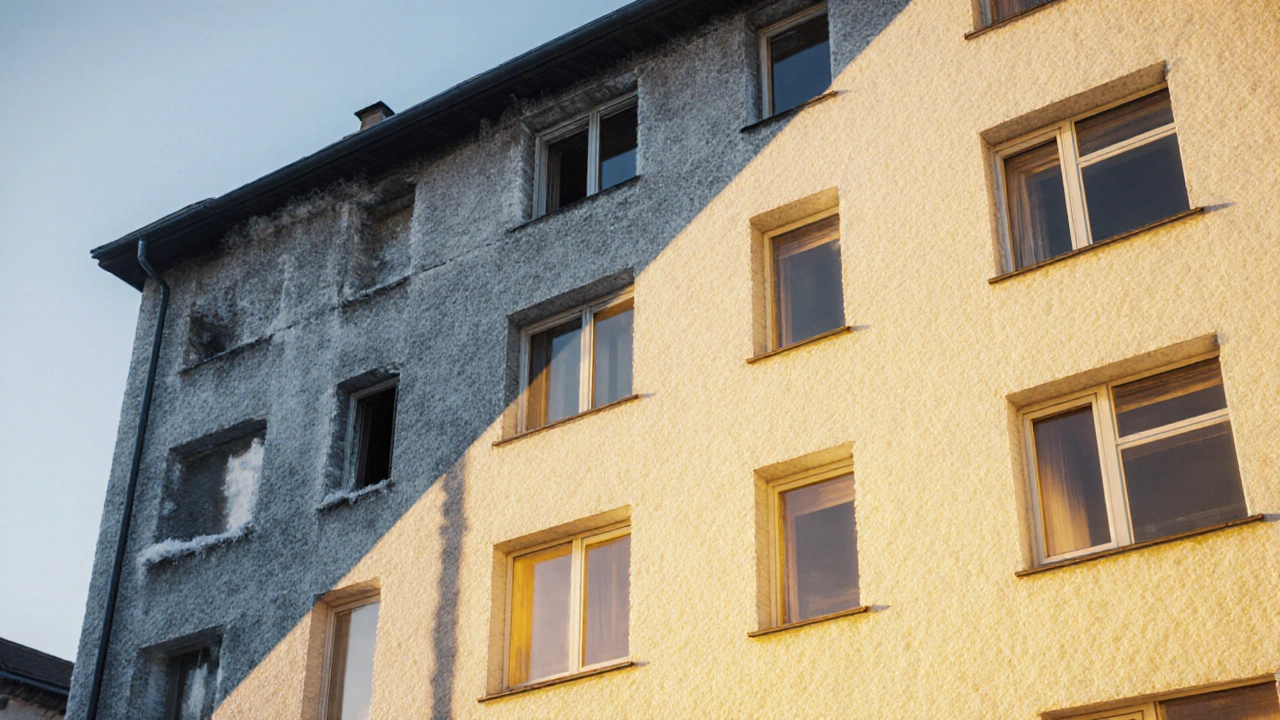Fassadendämmung bei Immobilien: Materialien im Vergleich & Kosten