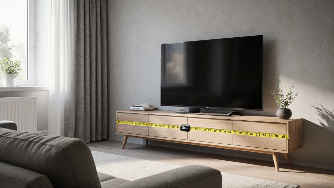 Optimale TV‑Zollzahl bei 3 Meter Sitzabstand - So finden Sie die perfekte Größe