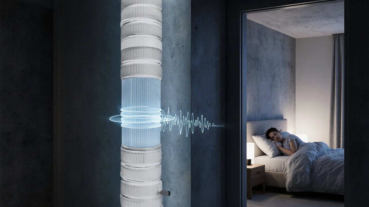 Schallschutz in der Sanitärinstallation: Fallrohre richtig dämmen