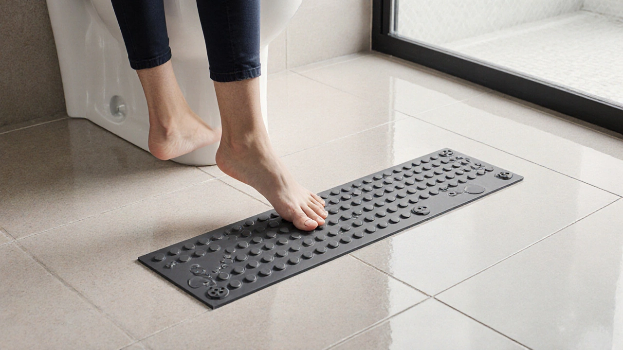 Taktile Hilfen im Bad: Bodenindikatoren und Griffpositionen für mehr Sicherheit