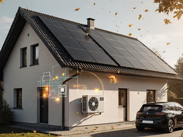 Photovoltaik auf dem Dach: So decken Sie Wärmepumpe und Haushalt mit Solarstrom ab