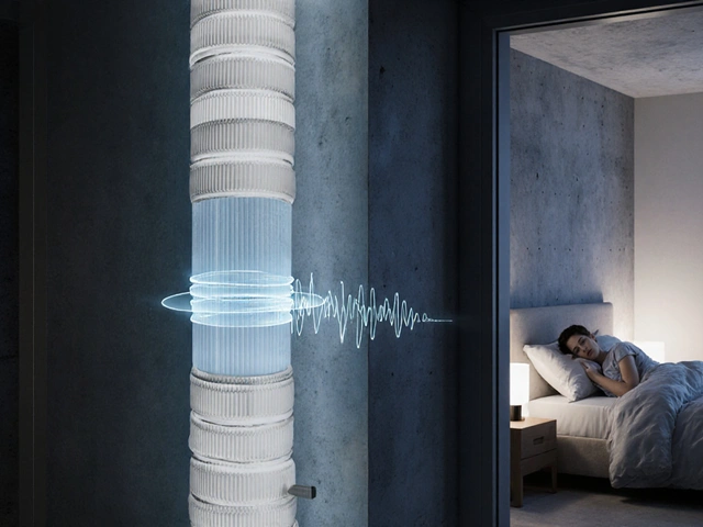 Schallschutz in der Sanitärinstallation: Fallrohre richtig dämmen