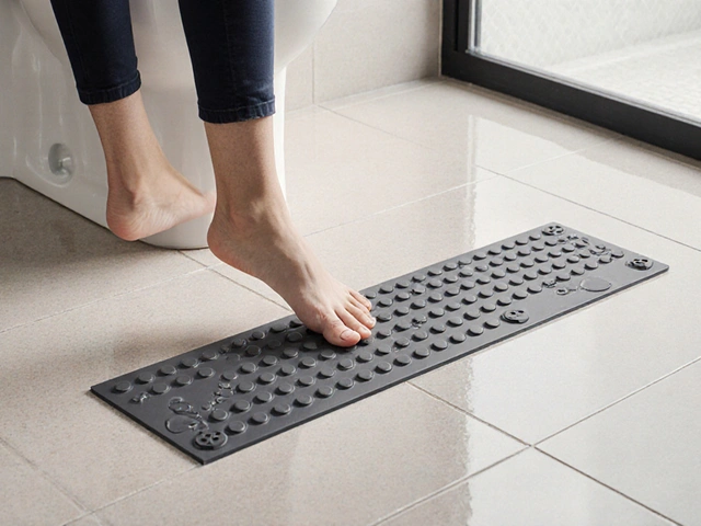 Taktile Hilfen im Bad: Bodenindikatoren und Griffpositionen für mehr Sicherheit