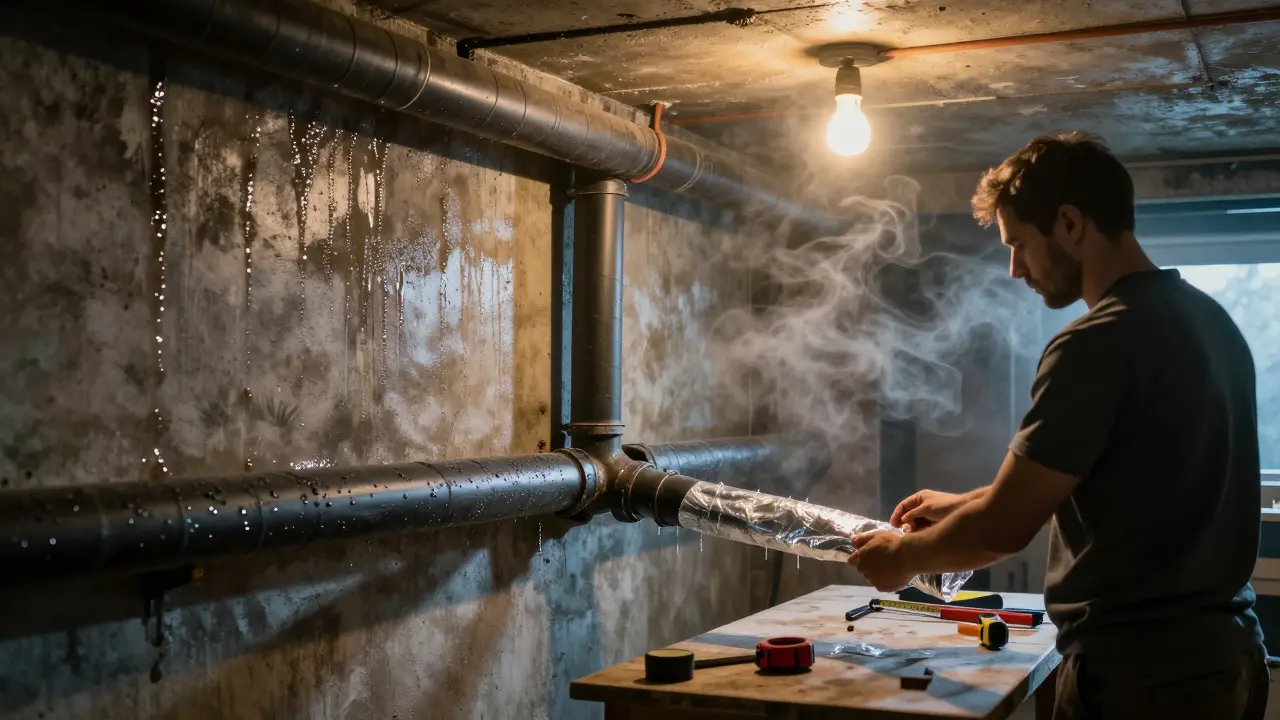 Heizungsrohre im Keller dämmen: So reduzierst du Wärmeverluste und sparst Heizkosten