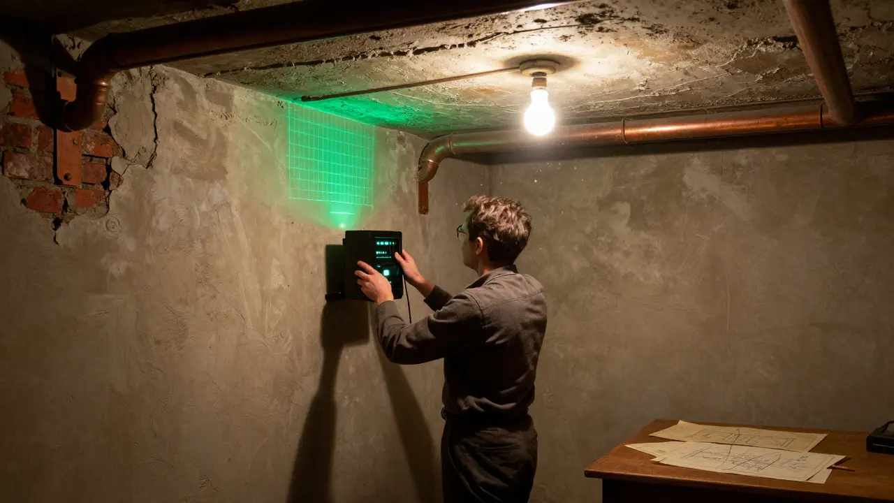 Leitungsführung im Altbau: Bestandsaufnahme und Kartierung mit modernen Methoden