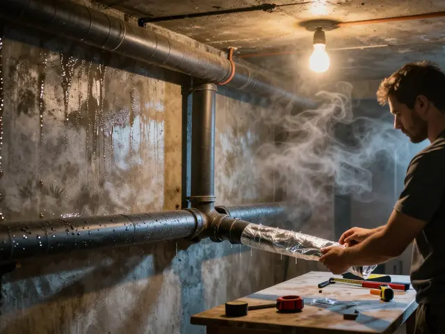 Heizungsrohre im Keller dämmen: So reduzierst du Wärmeverluste und sparst Heizkosten