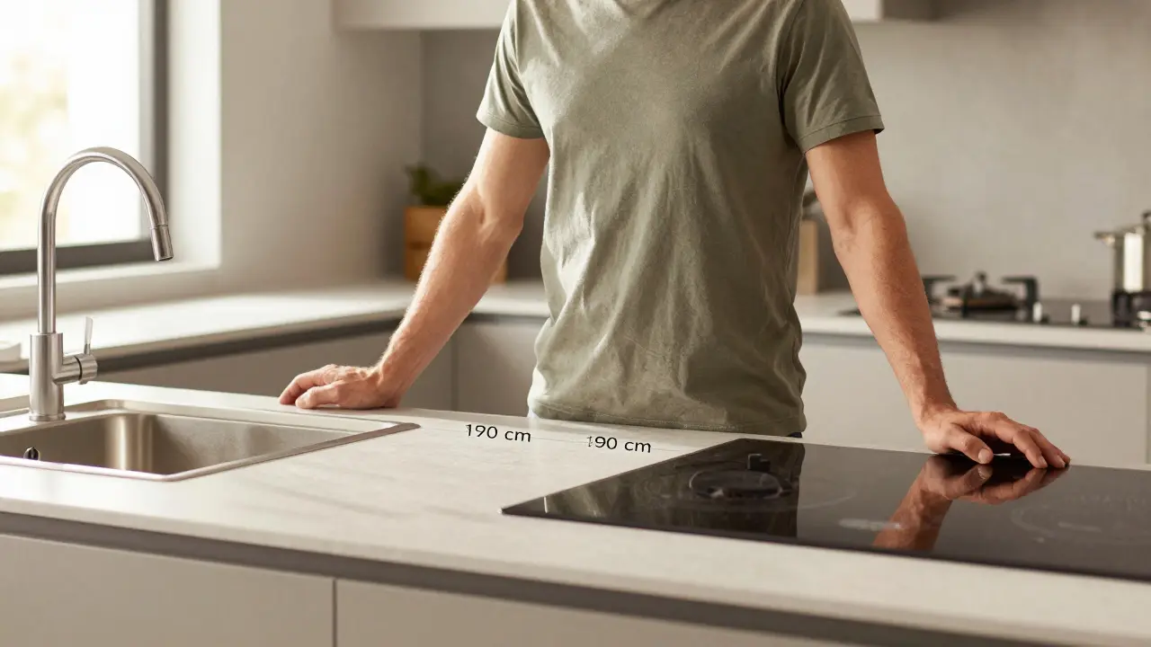 Die richtige Küchengröße planen: Abstände und Ergonomie in der Küche