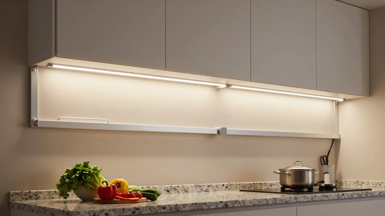 LED-Beleuchtung in der Küche installieren: Schritt-für-Schritt Anleitung für perfekte Arbeitslichter