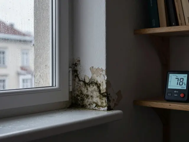 Schwarzer Schimmel in Wohnräumen: Gesundheitsrisiken und sichere Beseitigung