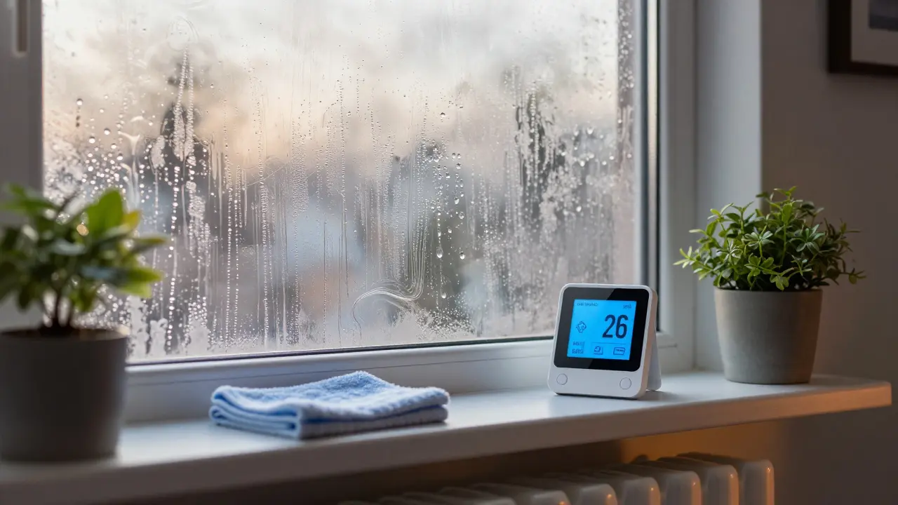 Beschlagene Fenster: Ursachen und praktische Lösungen für Wohnräume