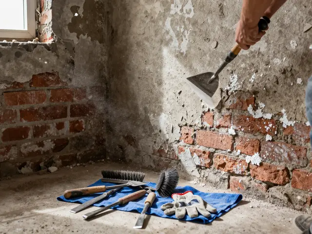 Kellerputz richtig aufbauen: Haftbrücke, Putz und Farbe für trockene Keller