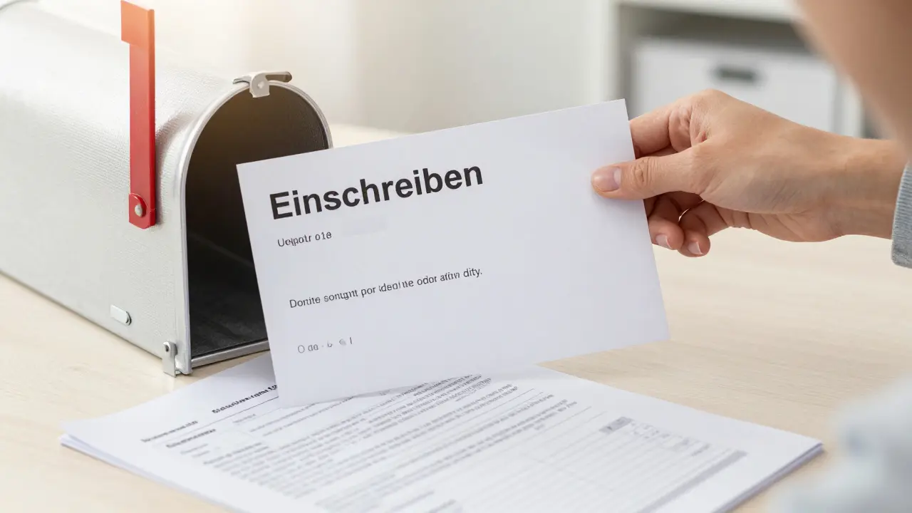 Einwurf eines Einspruchsbriefes zur Grundsteuer