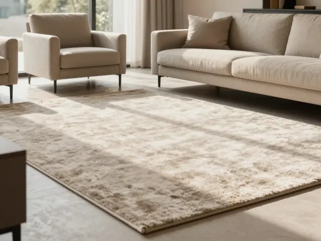 Wohnzimmer-Teppiche richtig wählen: Größe, Material & Farbe im Check