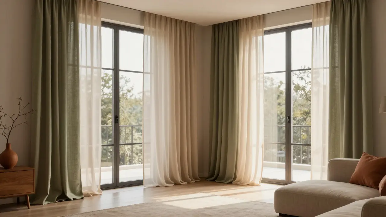 Fensterdekoration modern 2026: Vorhänge, Rollos & Plissees im Vergleich