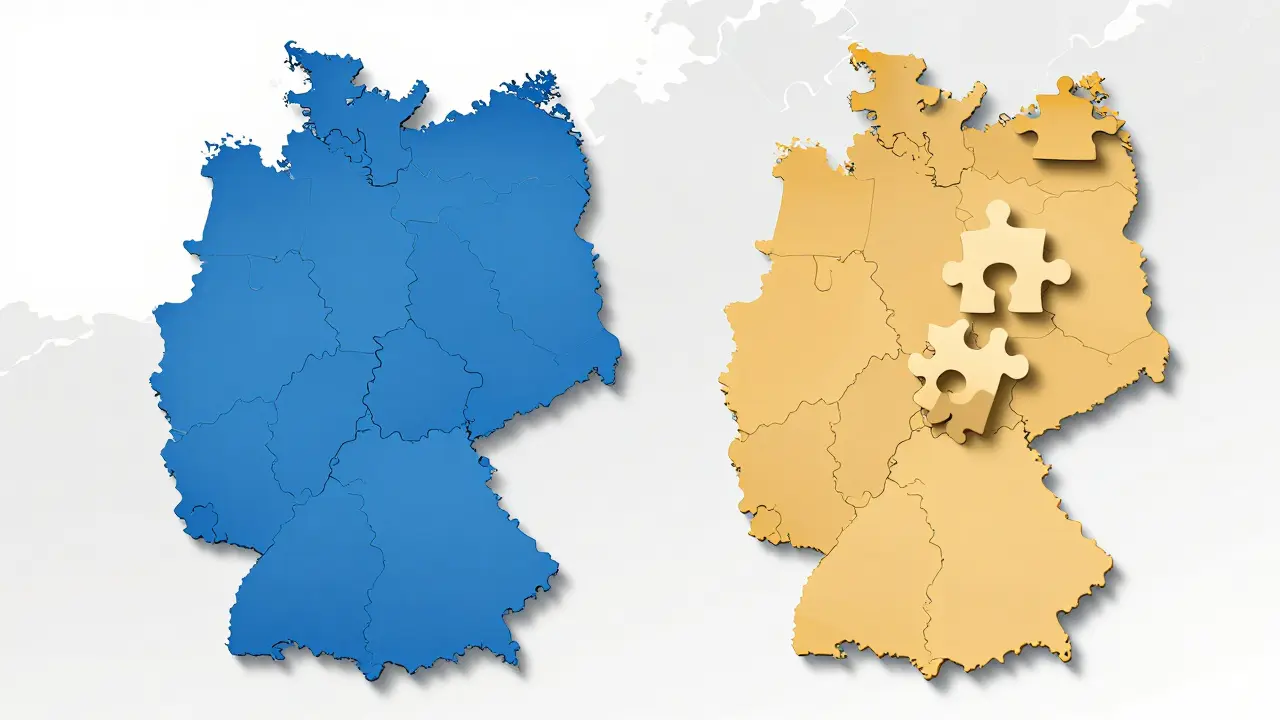 Karte zeigt Unterschiede der Baulastenregister