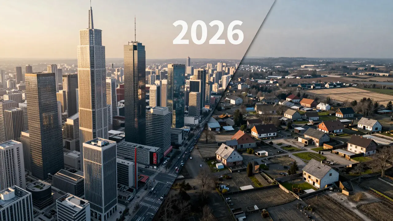 Landflucht vs. Reurbanisierung: Wie sich der Immobilienmarkt 2026 verändert