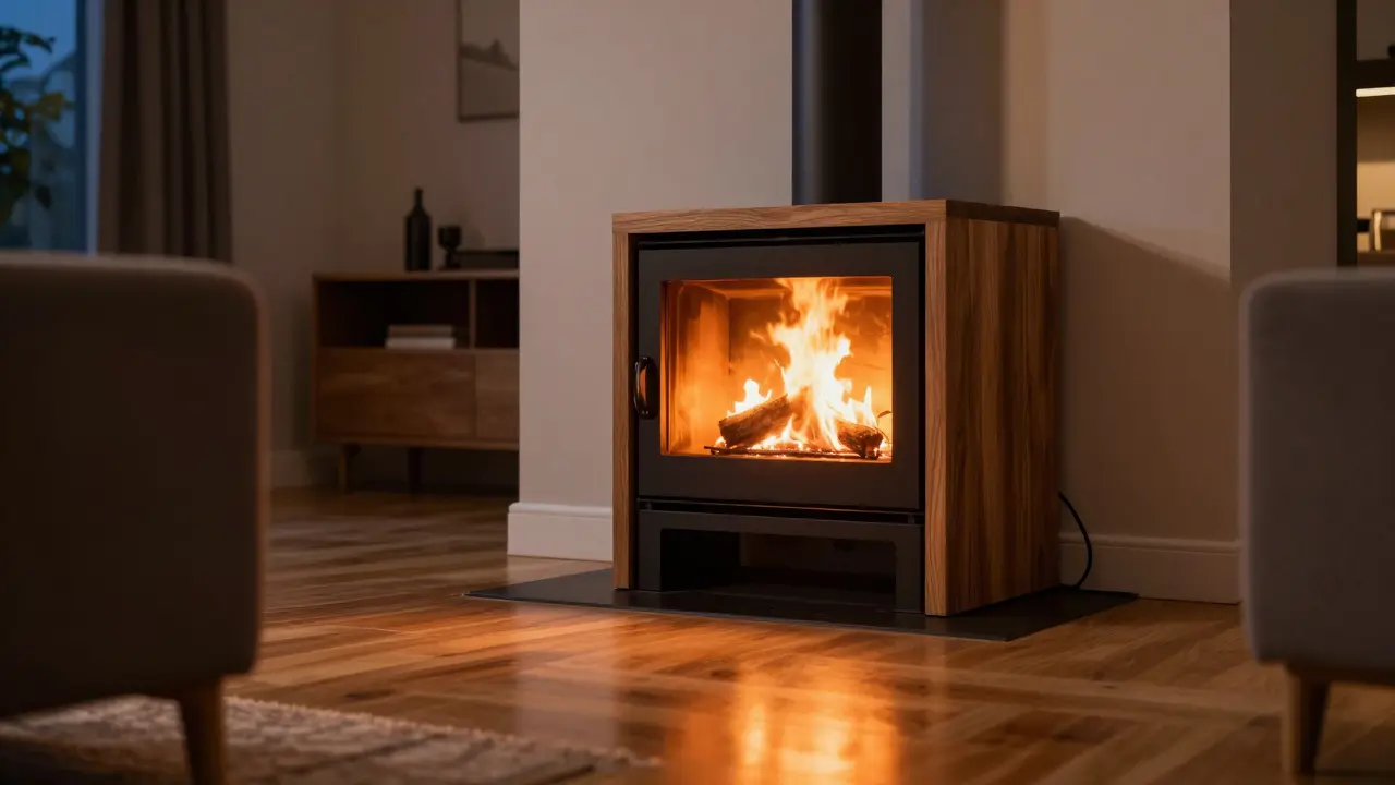 Wohnzimmer mit Kamin planen: Sitzordnung, TV-Position und Sicherheitsabstand