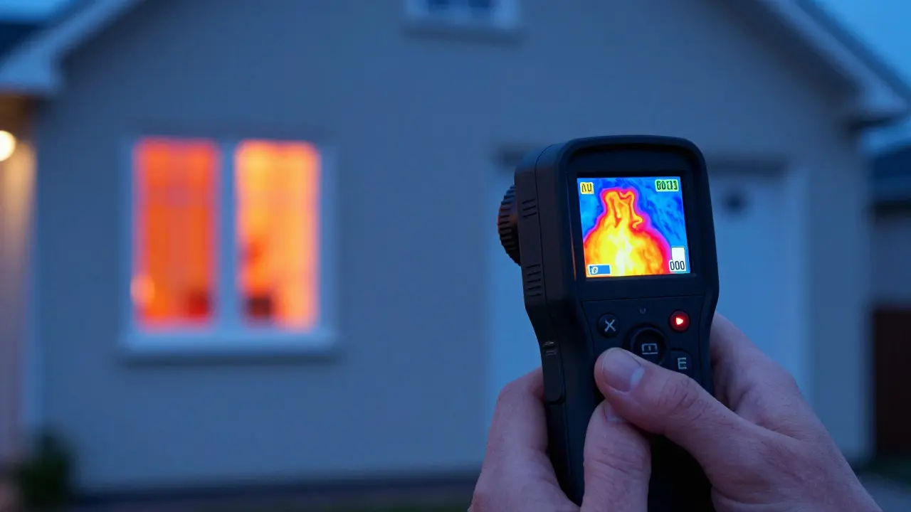 Thermografie-Kamera für Dämmkontrolle: So finden Sie Wärmeverluste im Haus