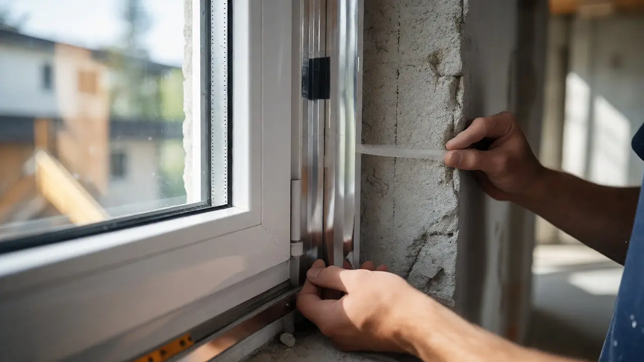 Fenster- und Türanschlüsse normgerecht abdichten: Das Drei-Ebenen-Prinzip