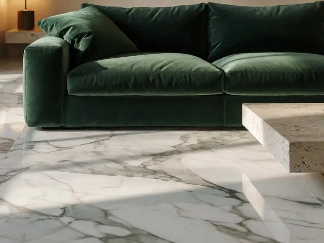 Luxuriöses Wohnzimmer: Materialien, Details & Kosten
