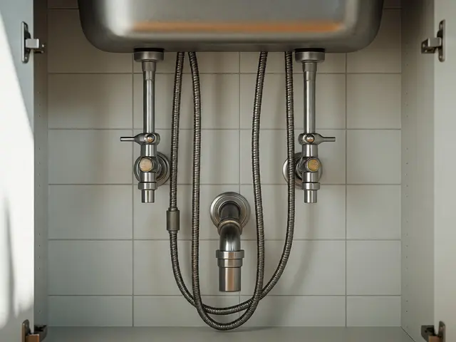 Wasseranschlüsse in der Küche: Maßangaben, Planung & Montage